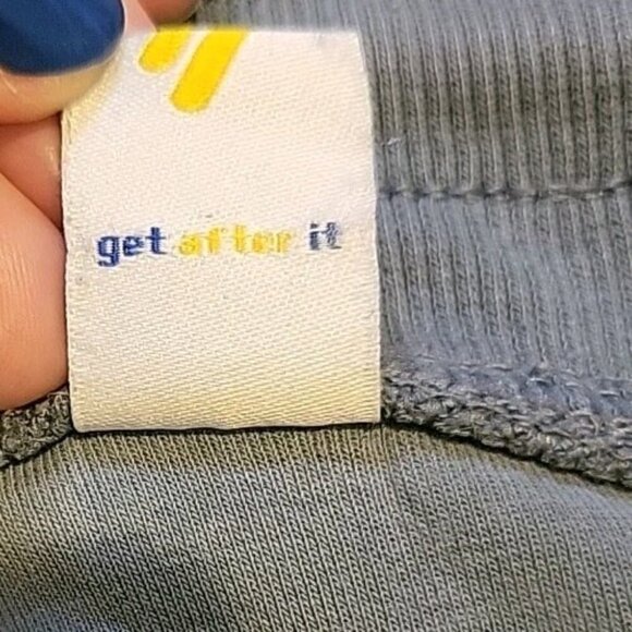 Dynamic Fleece Womens Joggers Large EUC Grey Blue - Picture 7 of 7